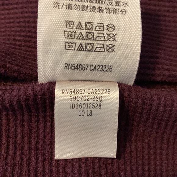 PINK Victoria’s Secret Waffle Knit Shirt. Size XS - Picture 7 of 7